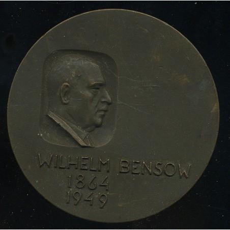 Suurem lauamedal Wilhelm Bensow 1864-1949